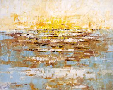 Original Abstract Water Paintings by Claus Gawin