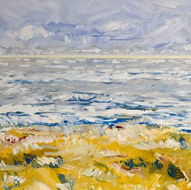 Original Abstract Expressionism Seascape Paintings by Claus Gawin