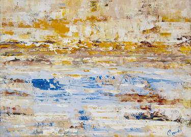Original Abstract Seascape Paintings by Claus Gawin