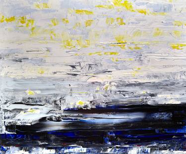 Original Abstract Seascape Paintings by Claus Gawin
