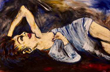 Original Expressionism Women Paintings by Claus Gawin