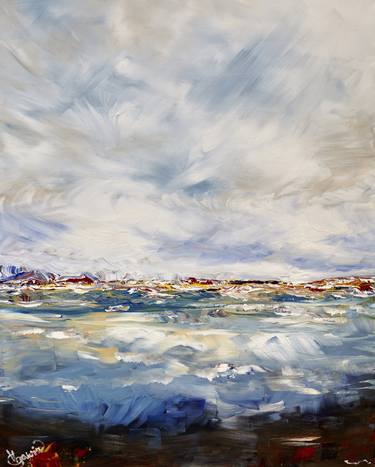 Original Expressionism Seascape Paintings by Claus Gawin