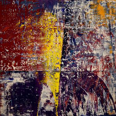 Original Abstract Expressionism Abstract Paintings by Claus Gawin