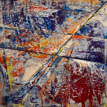 Original Abstract Expressionism Abstract Paintings by Claus Gawin