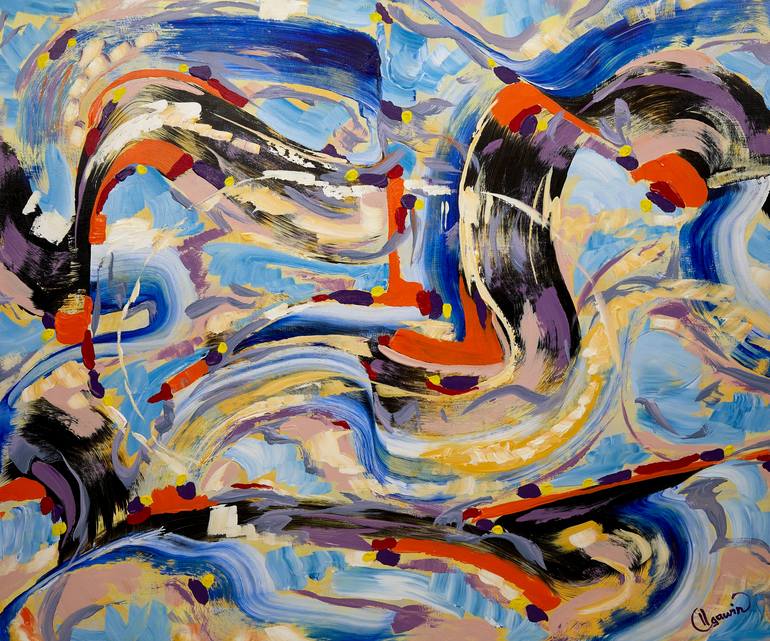 Original  Painting by claus gawin