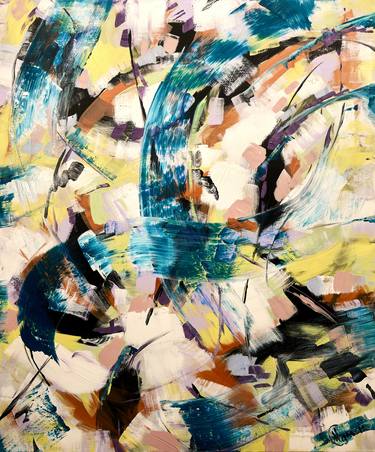 Original Abstract Expressionism Abstract Paintings by Claus Gawin