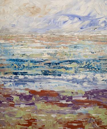 Original Abstract Expressionism Seascape Paintings by Claus Gawin
