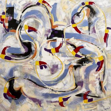 Original Abstract Paintings by Claus Gawin