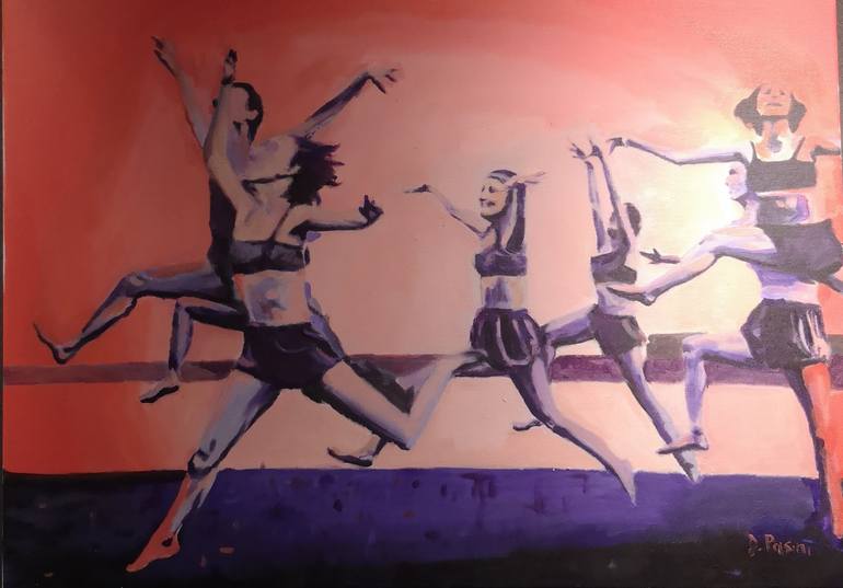 Original Figurative People Painting by Danila Pasini