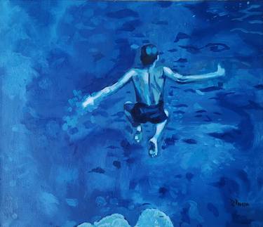 Print of Figurative Seascape Paintings by Danila Pasini