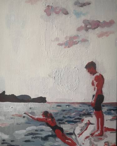 Original Figurative Water Paintings by Danila Pasini