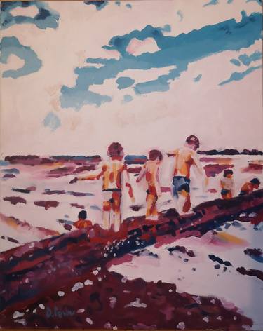 Print of Beach Paintings by Danila Pasini