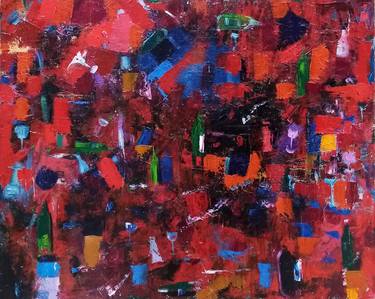 Original Abstract Paintings by josef mather-craddock