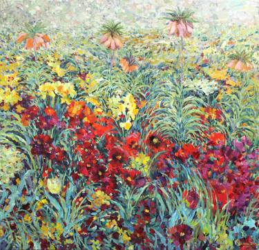 Original Floral Paintings by Rima Azatyan