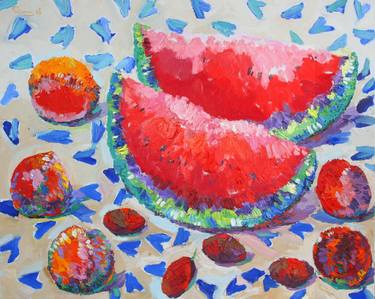 Original Impressionism Still Life Paintings by Rima Azatyan