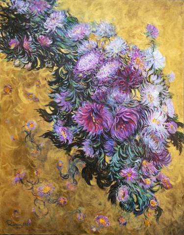 Original Impressionism Floral Paintings by Rima Azatyan