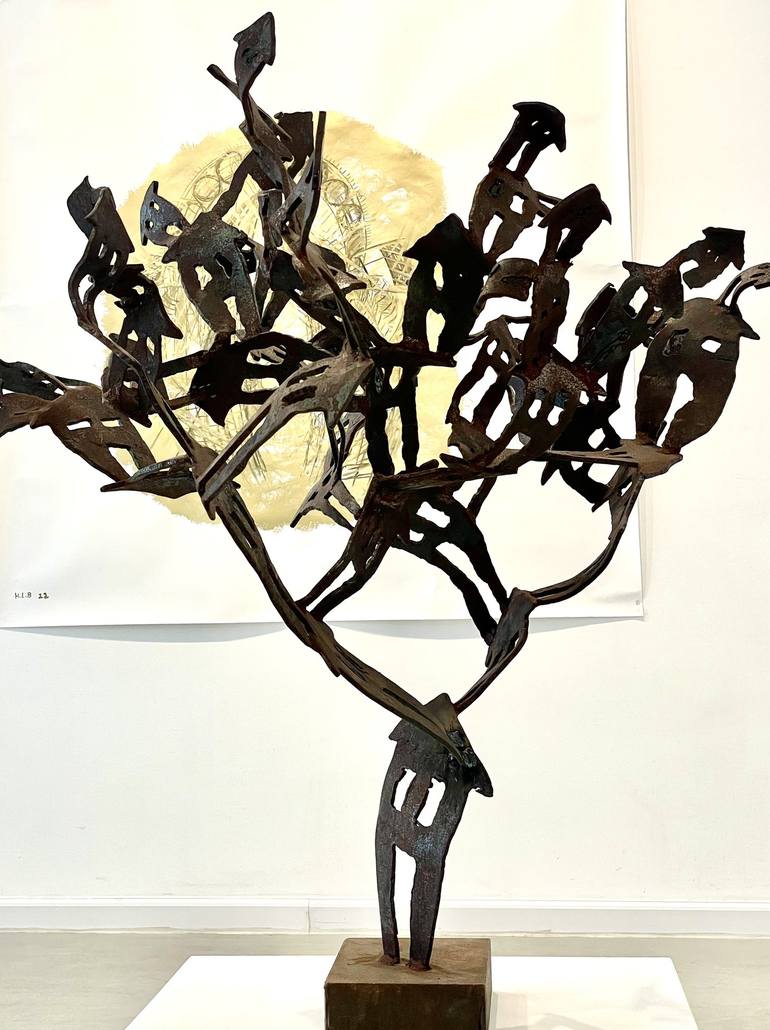 Original 3d Sculpture Abstract Sculpture by Hila Laiser Beja