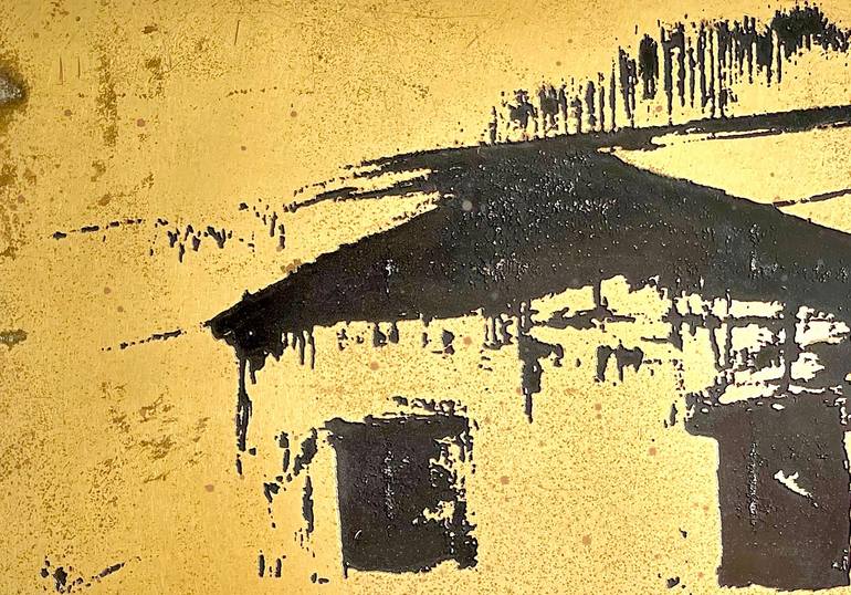 Original Conceptual Abstract Mixed Media by Hila Laiser Beja