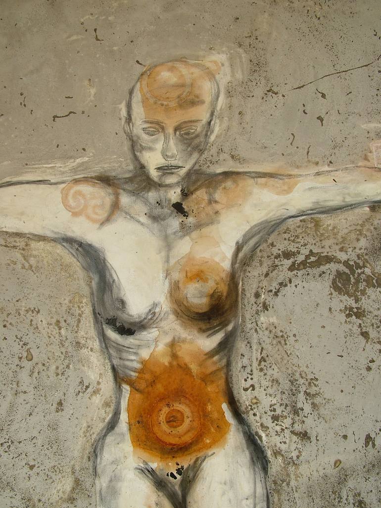Original Nude Painting by Hila Laiser Beja