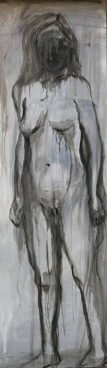 Original Figurative Nude Paintings by Hila Laiser Beja