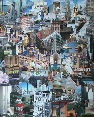 Print of Photorealism Cities Collage by Jelena Rokanovic Vonarb