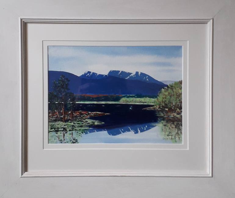Original Conceptual Landscape Painting by Chris Gaunt