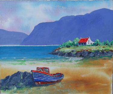 Print of Boat Paintings by Chris Gaunt