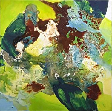 Original Abstract Nature Paintings by Anja Stemmer