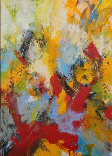 Original Abstract Paintings by Anja Stemmer