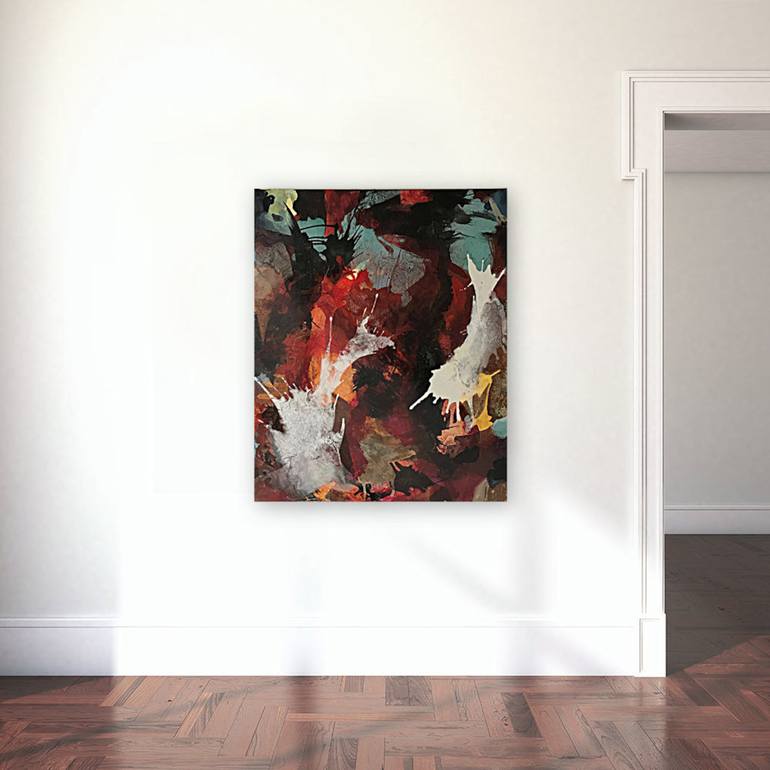 Original Abstract Painting by Anja Stemmer