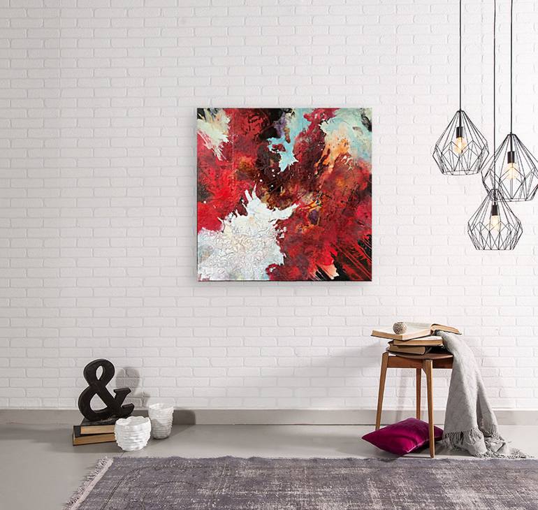 Original Abstract Painting by Anja Stemmer