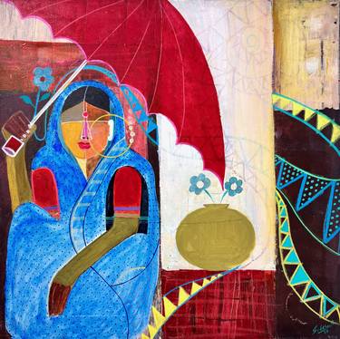 Original Abstract Expressionism Abstract Paintings by Siddharth Katragadda