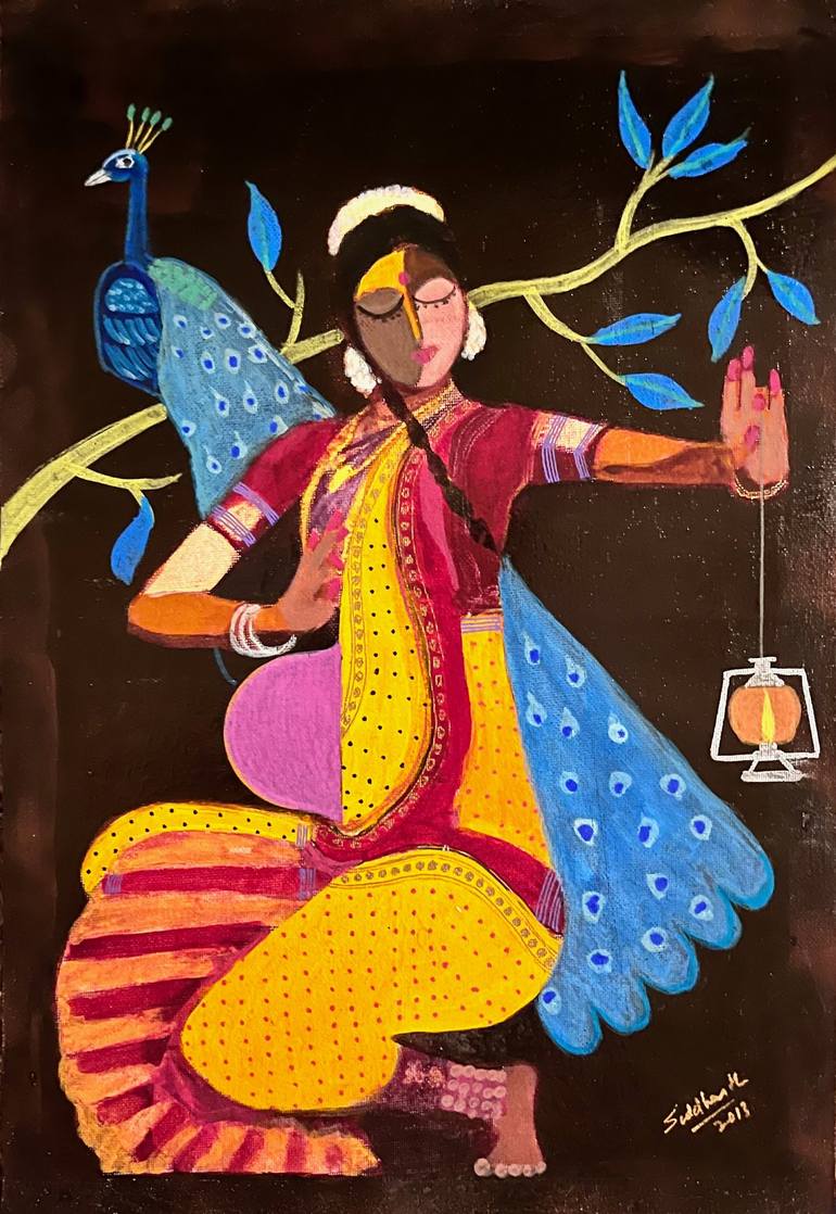 Original Contemporary Abstract Paintings by Siddharth Katragadda