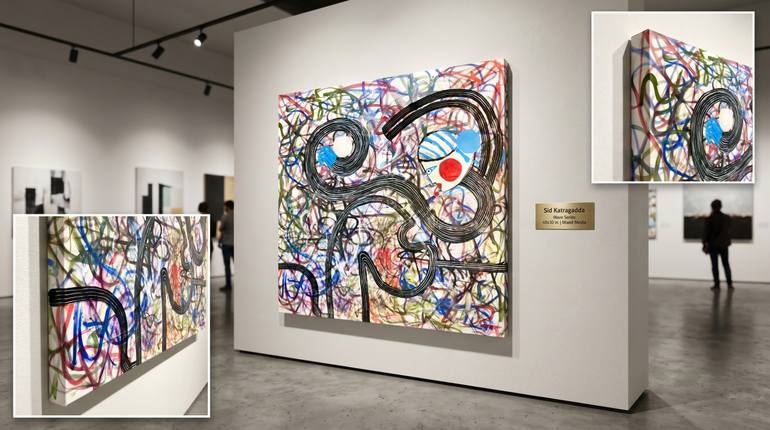 Original Abstract Expressionism Other Painting by Sid Katragadda