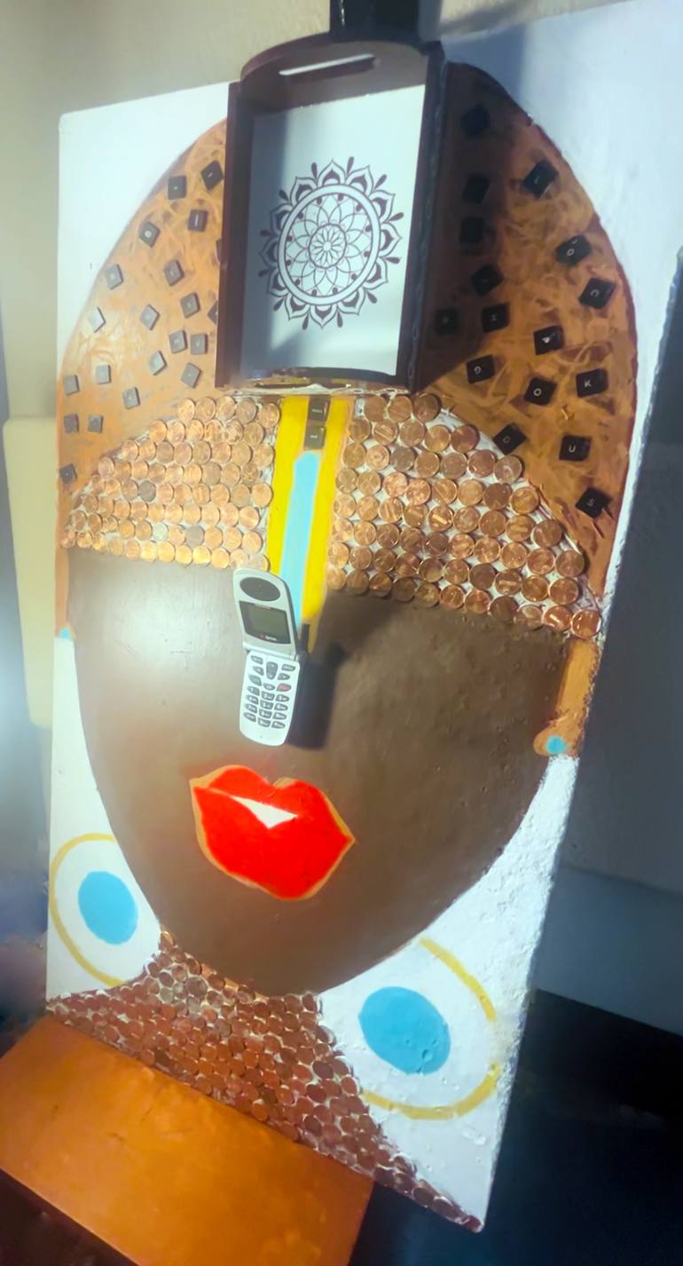 Original Abstract People Sculpture by Sid Katragadda