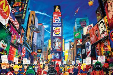 Print of Pop Art Popular culture Paintings by Art pusher