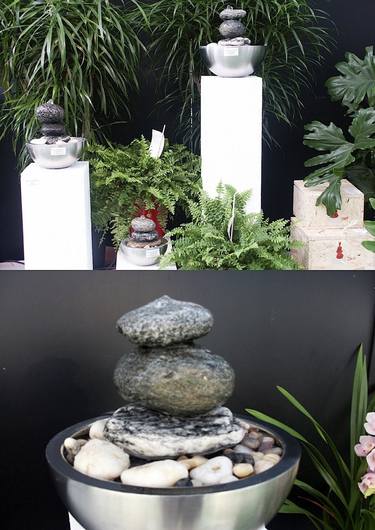 small indoor fountains made with swiss stones from the maggia valley, limited edition ( 12 pieces ) thumb