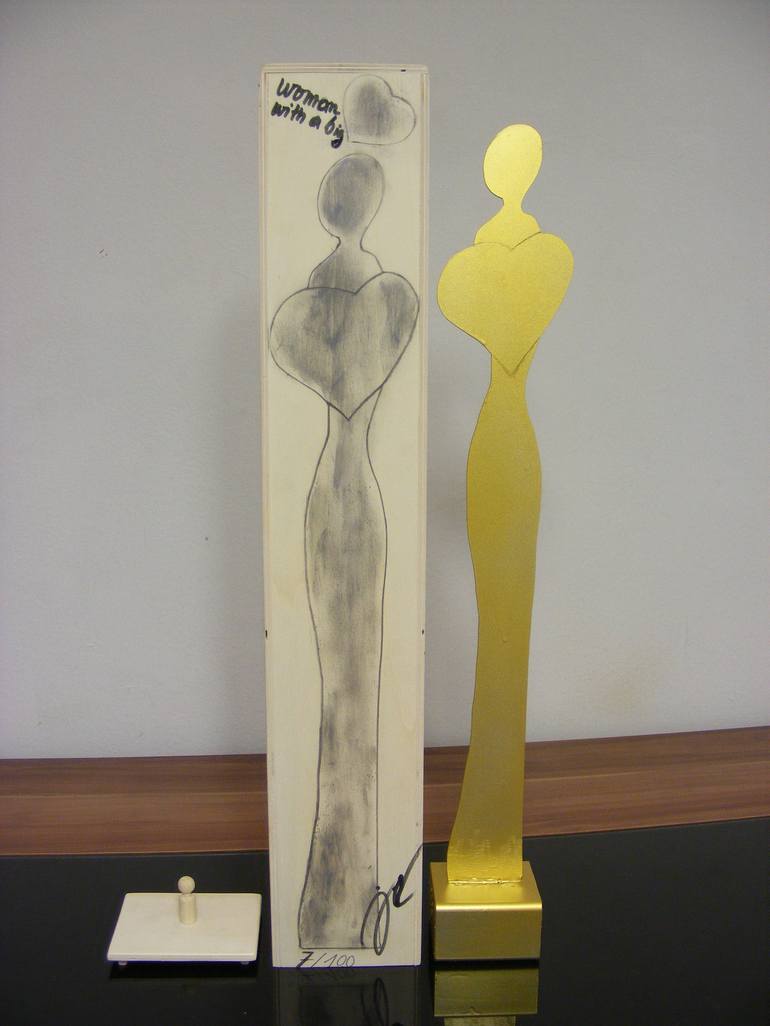 Original Women Sculpture by Joel Equagoo Art Gallery