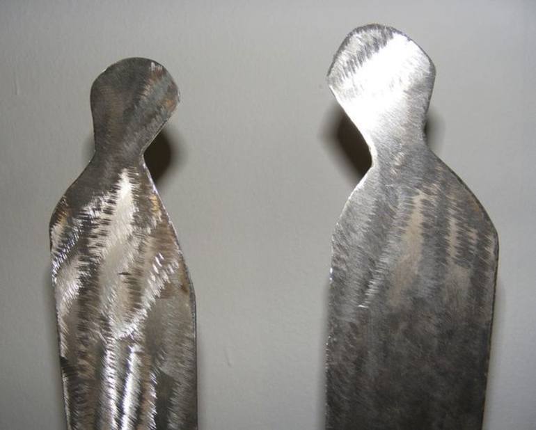 Original Men Sculpture by Joel Equagoo Art Gallery