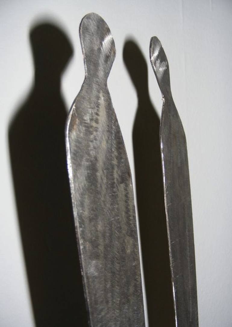 Original Men Sculpture by Joel Equagoo Art Gallery