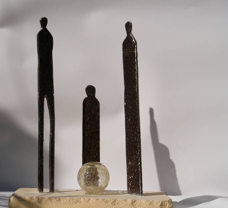 Original Figurative Culture Sculpture by Joel Equagoo Art Gallery