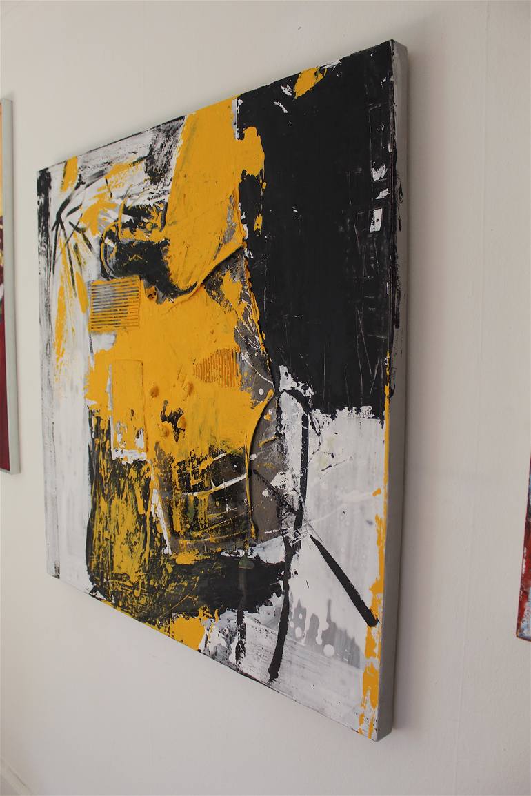 Original Abstract Expressionism Abstract Painting by Joel Equagoo Art Gallery