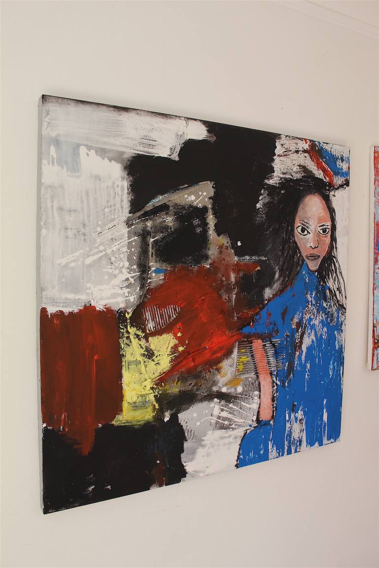 Original Abstract Expressionism Abstract Painting by Joel Equagoo Art Gallery