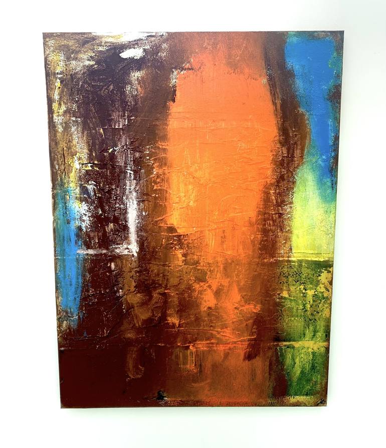 Original Abstract Painting by Joel Equagoo Art Gallery