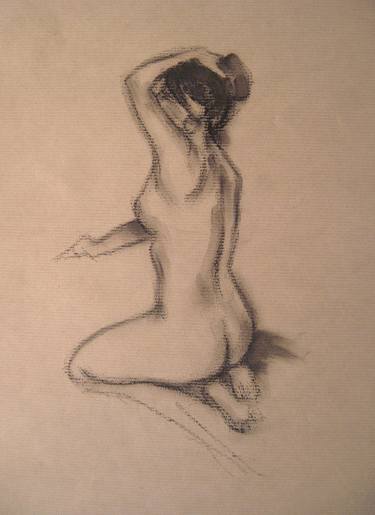 Kneeling Nude Study thumb