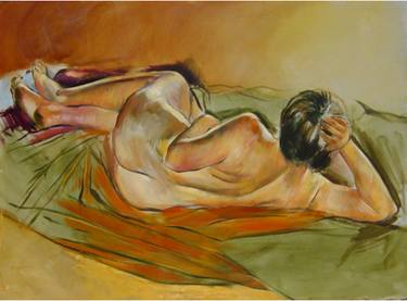 Print of Figurative Nude Paintings by Ian Calloway