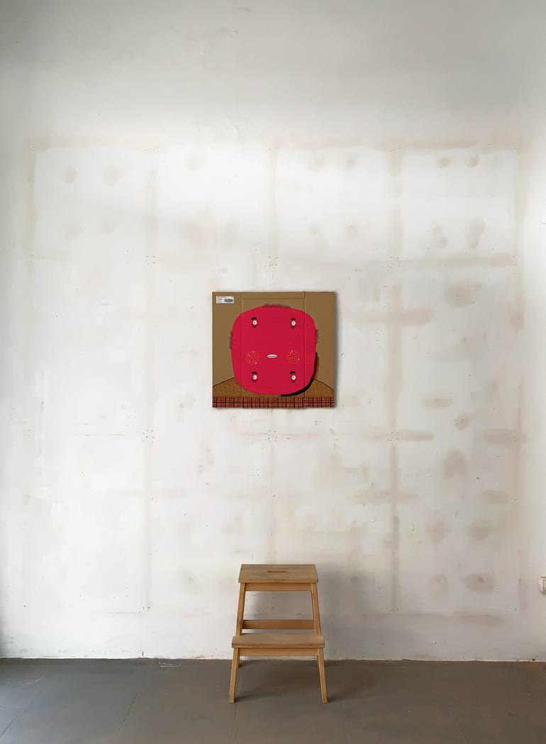 Original Portraiture People Painting by Vicente Aguado