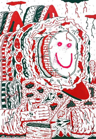 Original Pop Art People Paintings by Vicente Aguado
