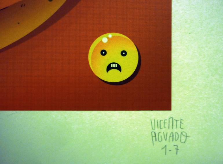 Original Portraiture Pop Culture/Celebrity Printmaking by Vicente Aguado