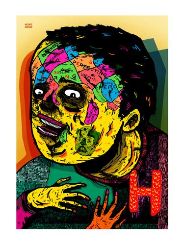 Print of Popular culture Printmaking by Vicente Aguado